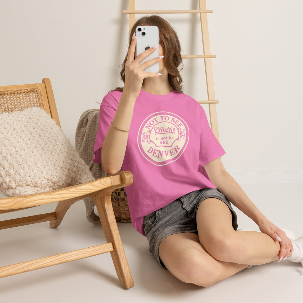 Elitch Gardens PINK - vintage Denver gear