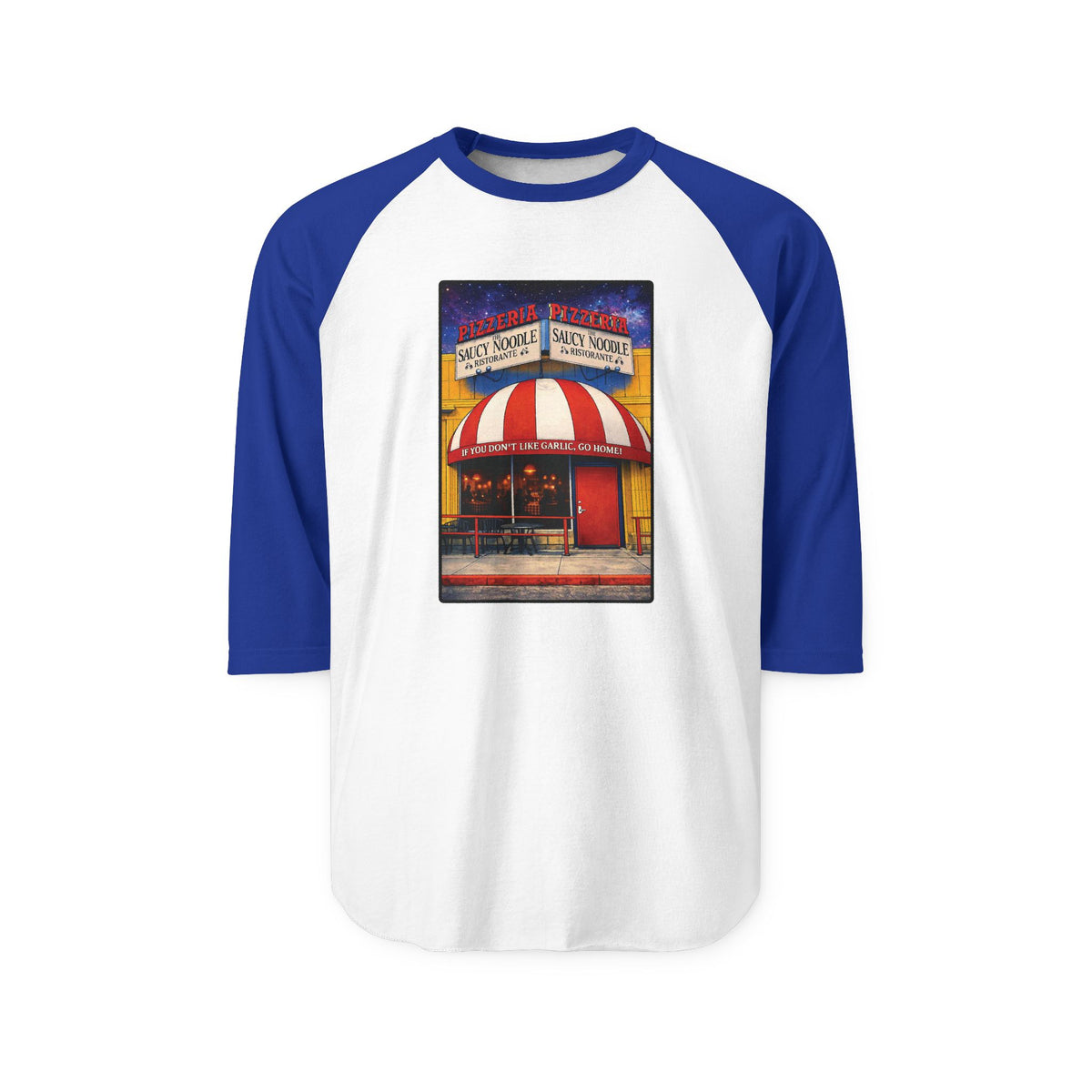 SAUCY NOODLE | Retro Baseball Tee