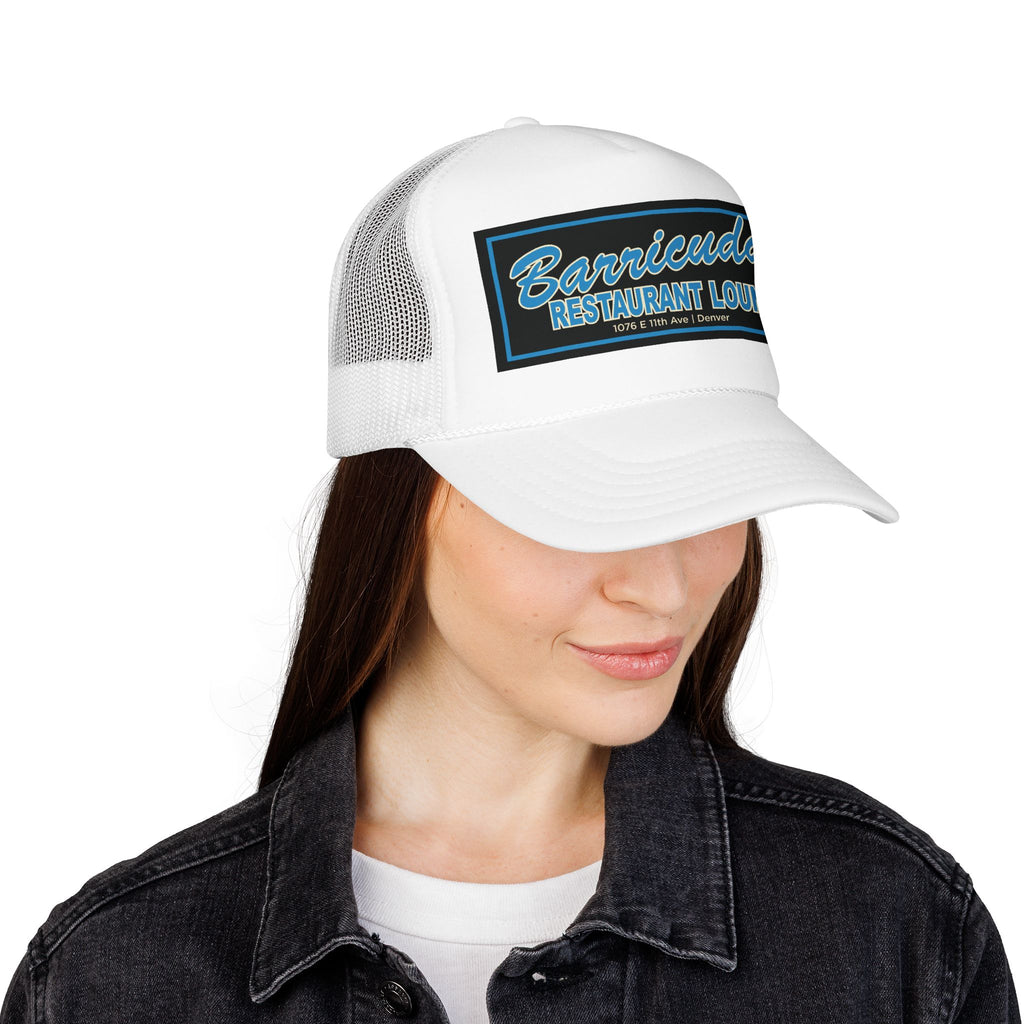 Barricuda's Trucker Hat — Vintage Sailboat Foam Cap