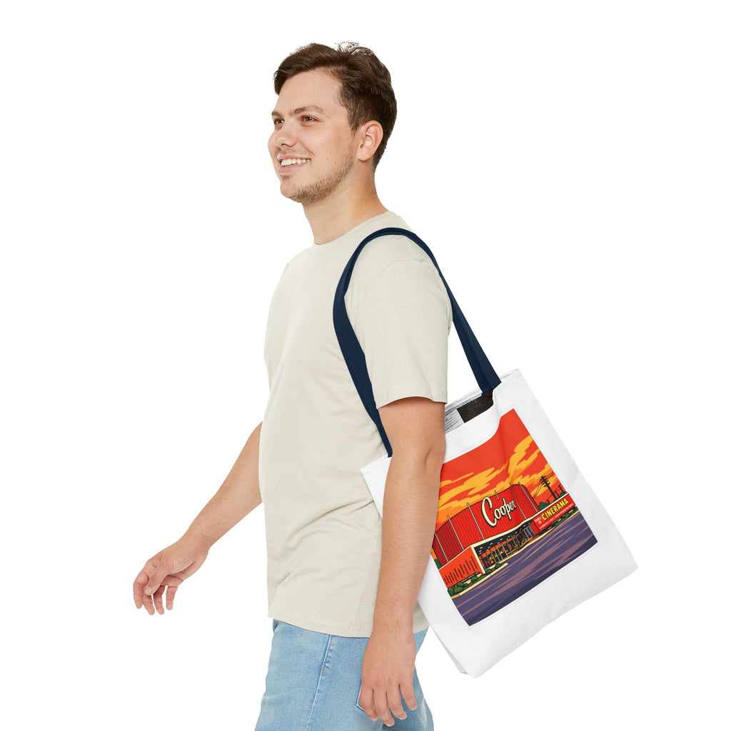 Cooper Theater (comic pop style) Tote