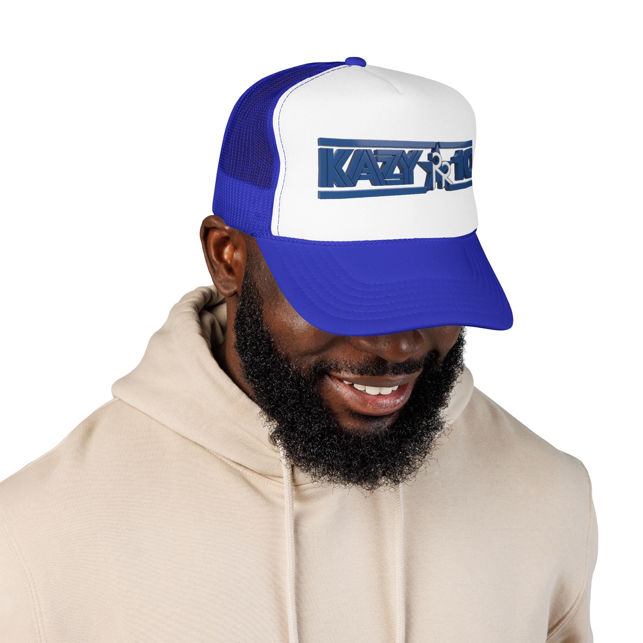 KAZY Trucker Hat — Vintage Sailboat Foam Cap