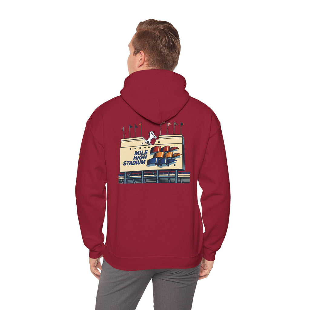 MILE HIGH STADIUM | Unisex Heavy Blend™ Hooded Sweatshirt