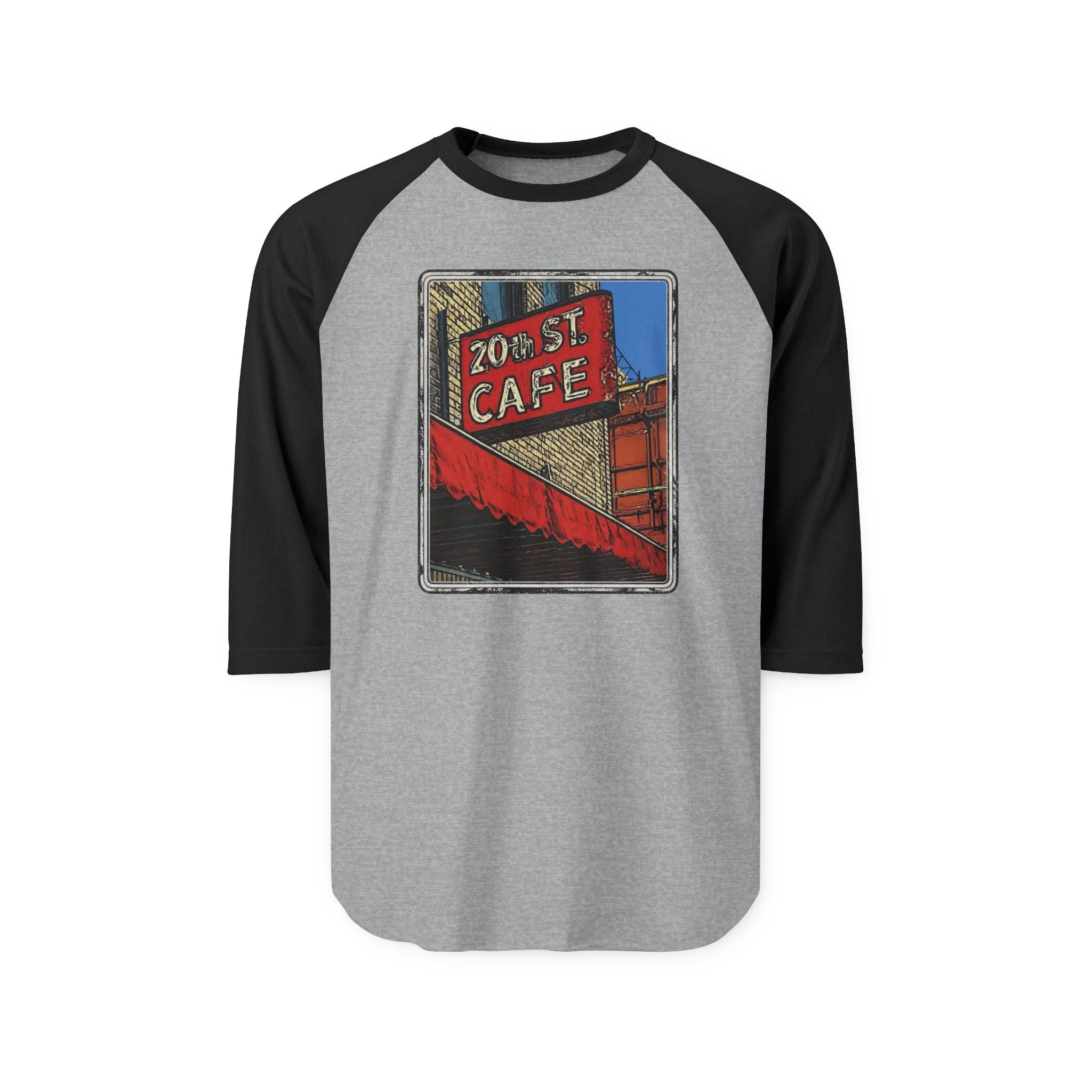 20th St Cafe - Vintage Denver Baseball Shirt