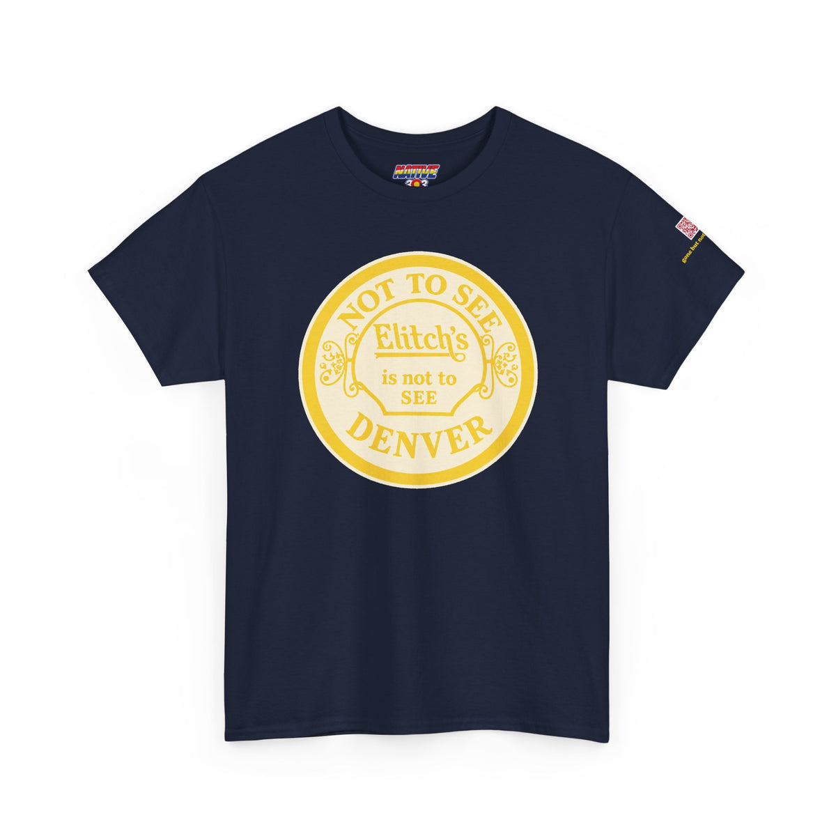 Elitch Gardens YELLOW - vintage Denver gear