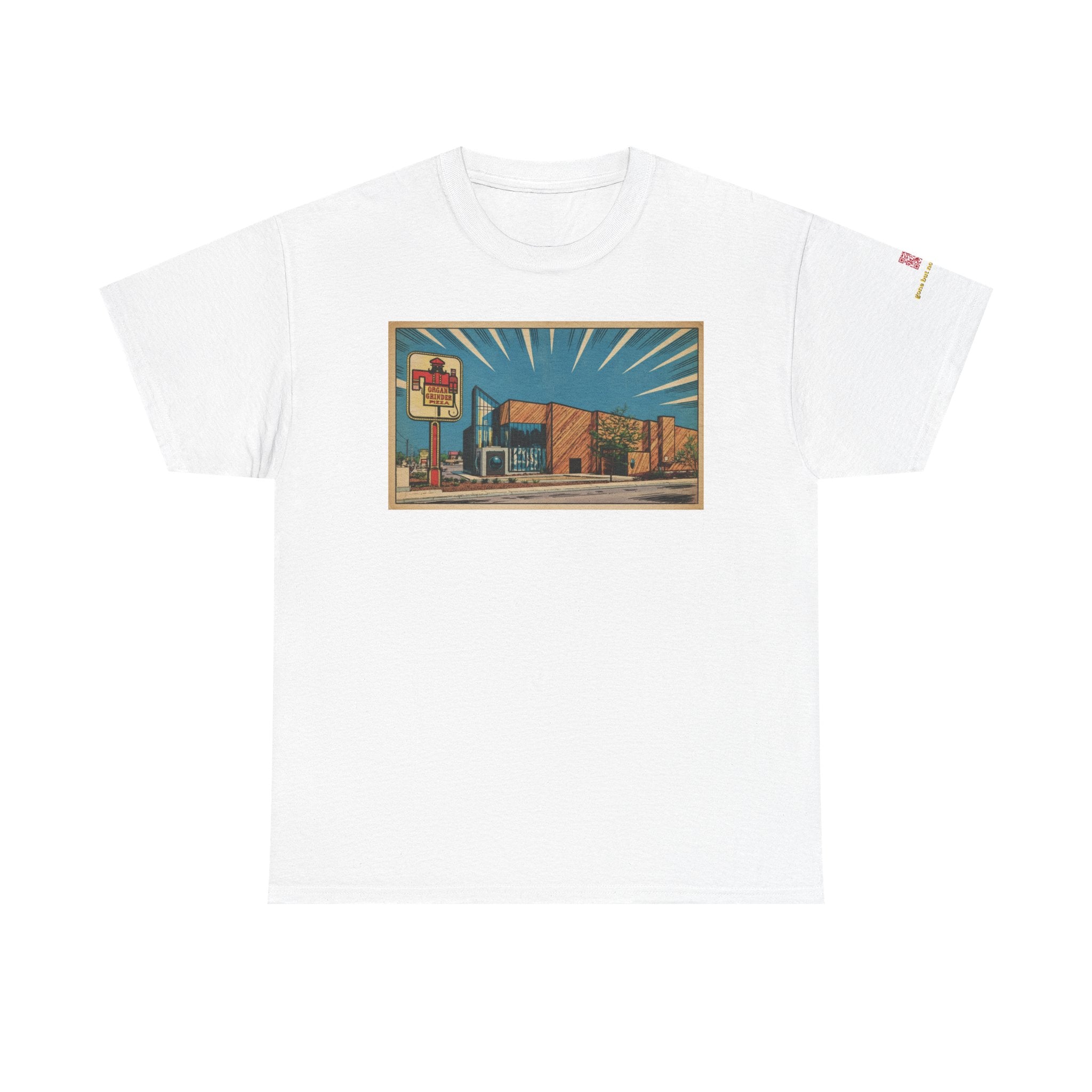Organ Grinder comic style - vintage Denver gear