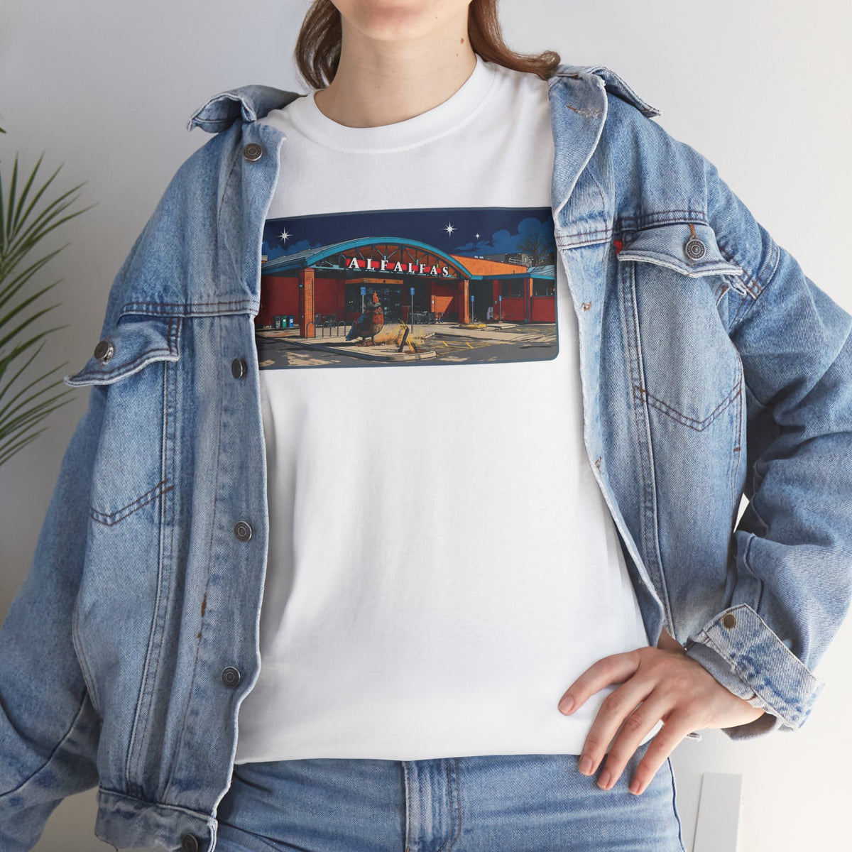 Alfalfa's Grocery Store night scene - vintage Metro Denver gear