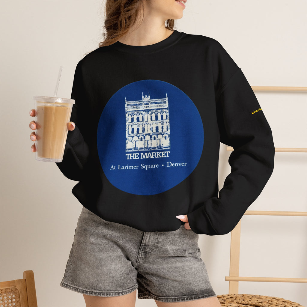 The Market - blue coaster | Native303 Sweatshirt