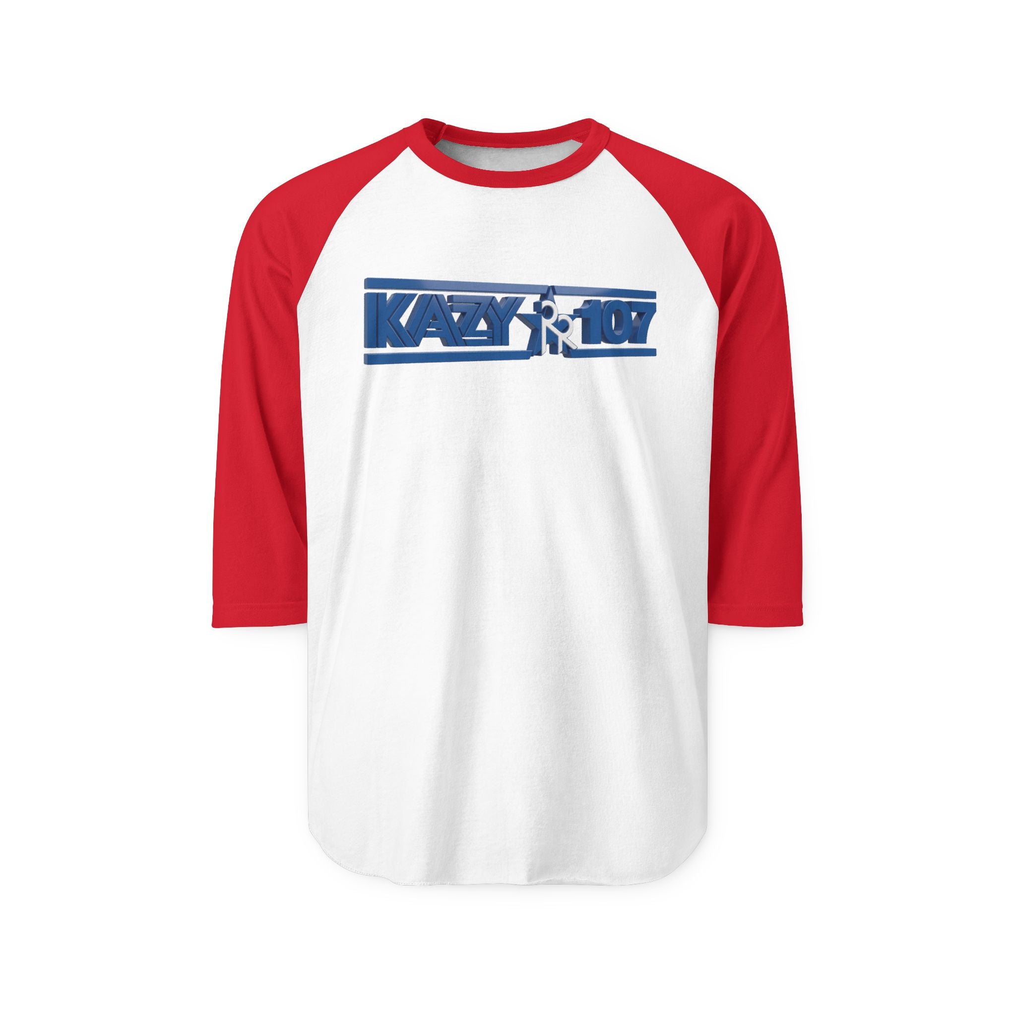 107FM KAZY | Retro Baseball Tee