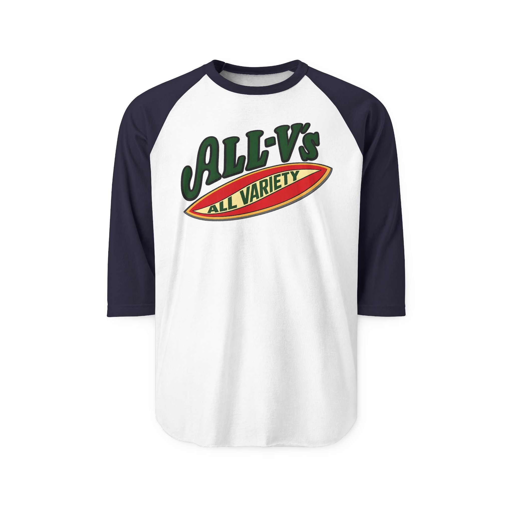 ALL-Vs LOGO | vintage Denver Retro Baseball Tee