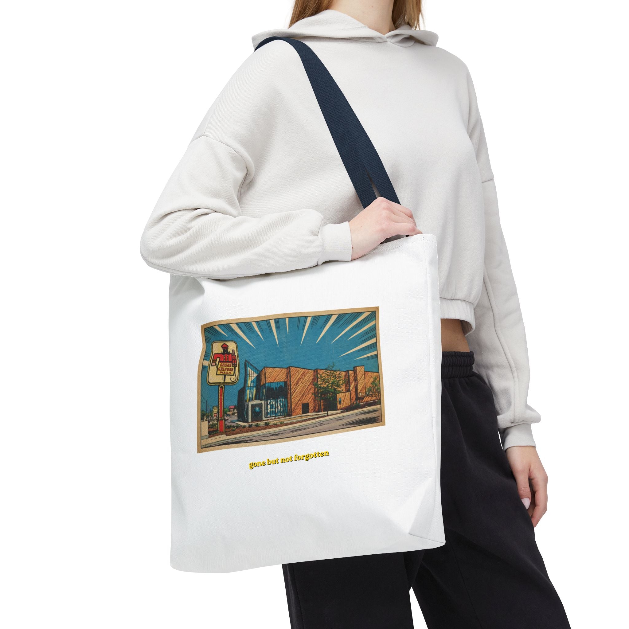 Organ Grinder (comic style) Tote