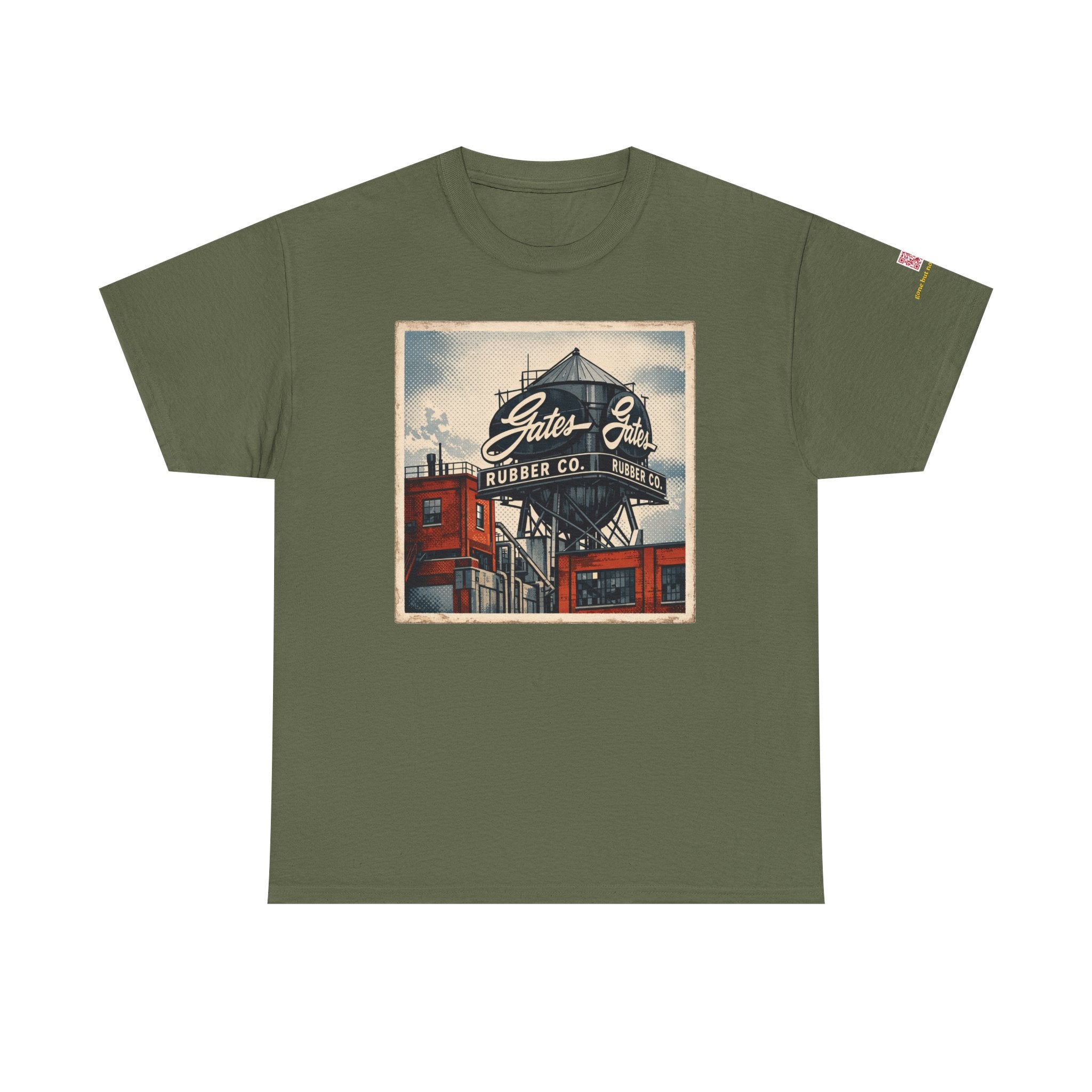Gates Rubber Company water tower - vintage Denver gear