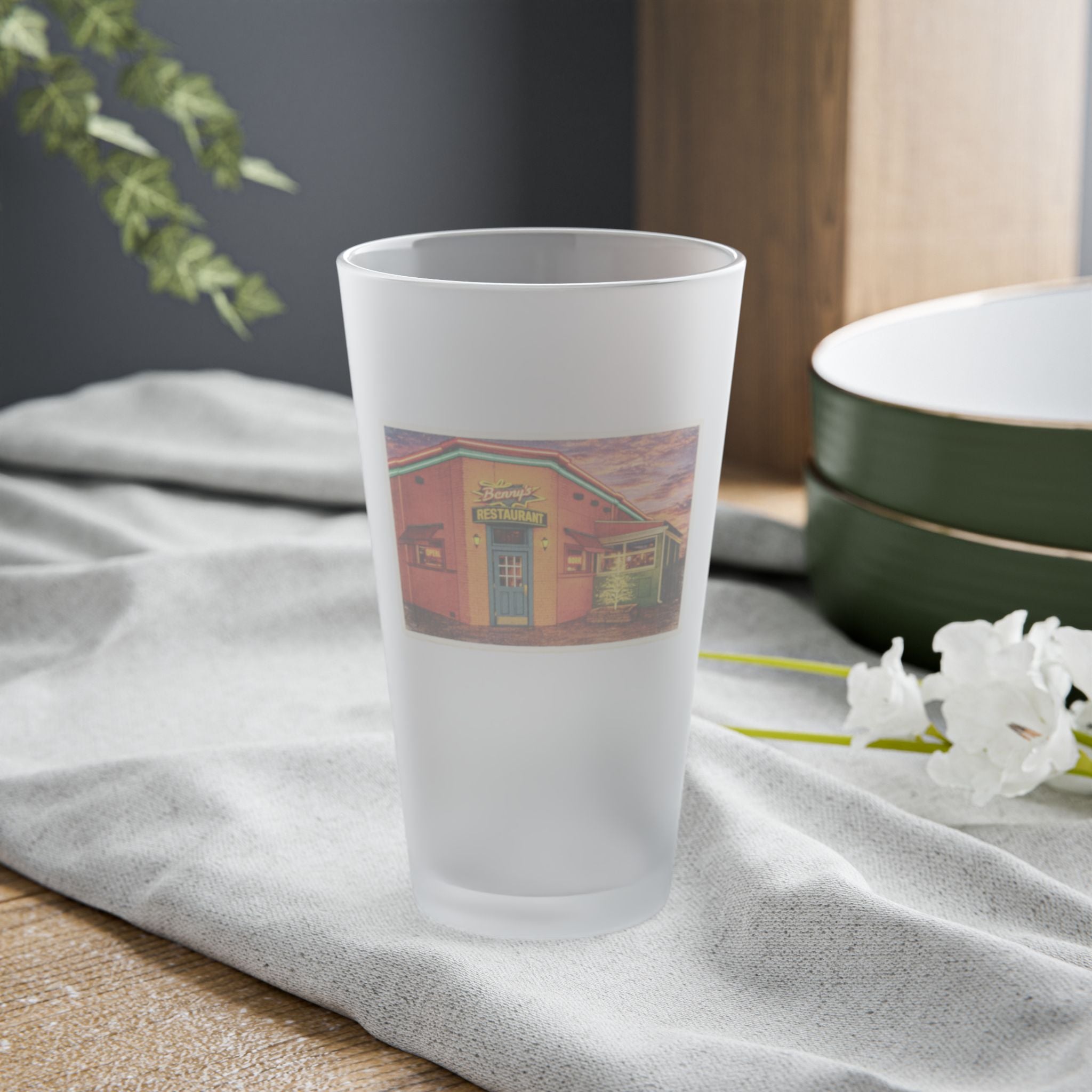 Benny’s Mexican Restaurant & Cantina | Frosted Pint Glass 16oz