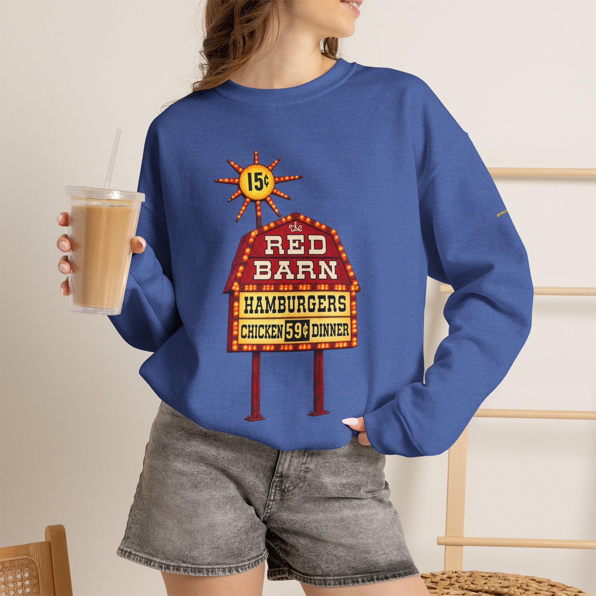 Red Barn sign | Native303 Sweatshirt