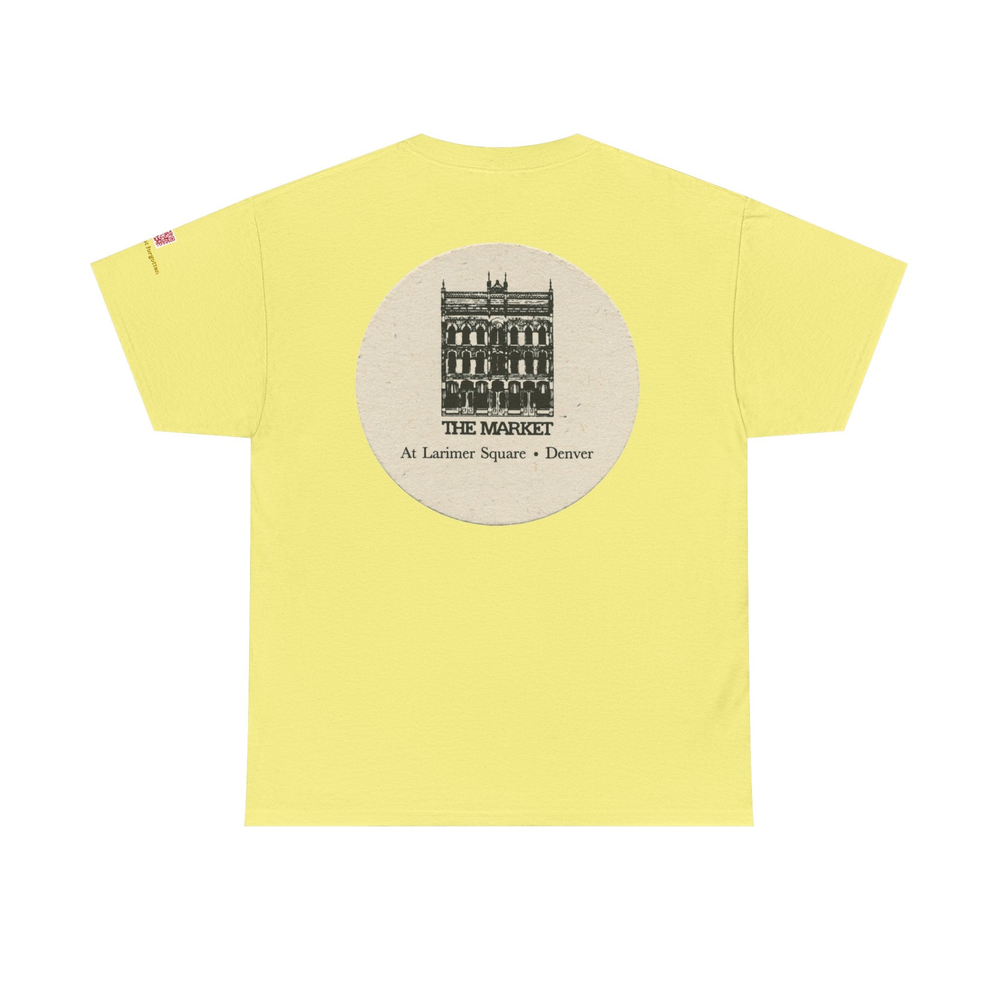 THE MARKET white coaster - vintage Colorado gear