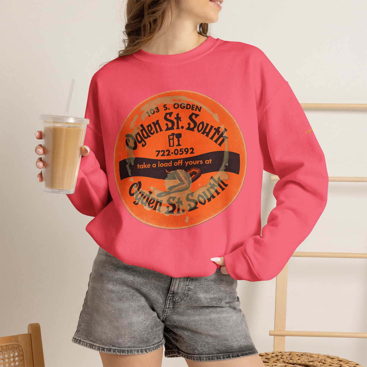 Ogden St South (after hours) | Native303 Sweatshirt