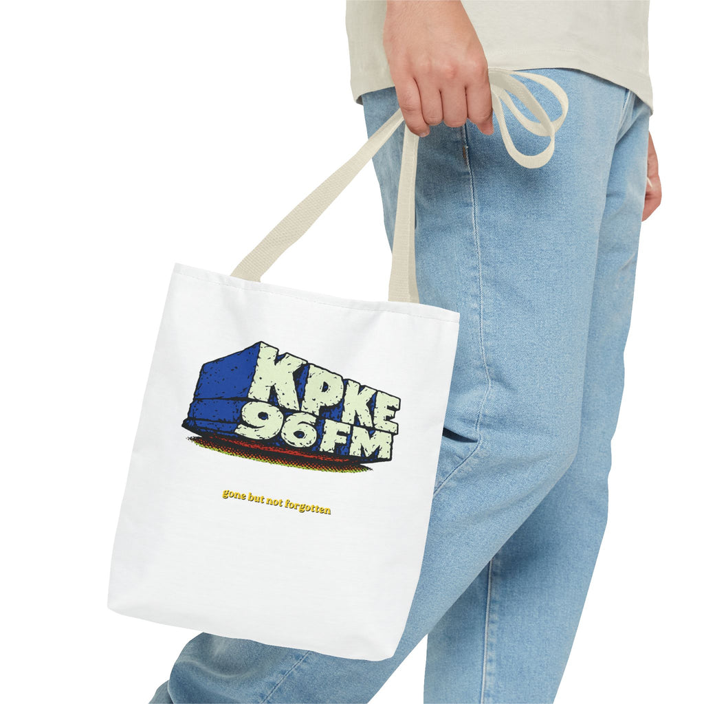 96 FM KPKE Tote