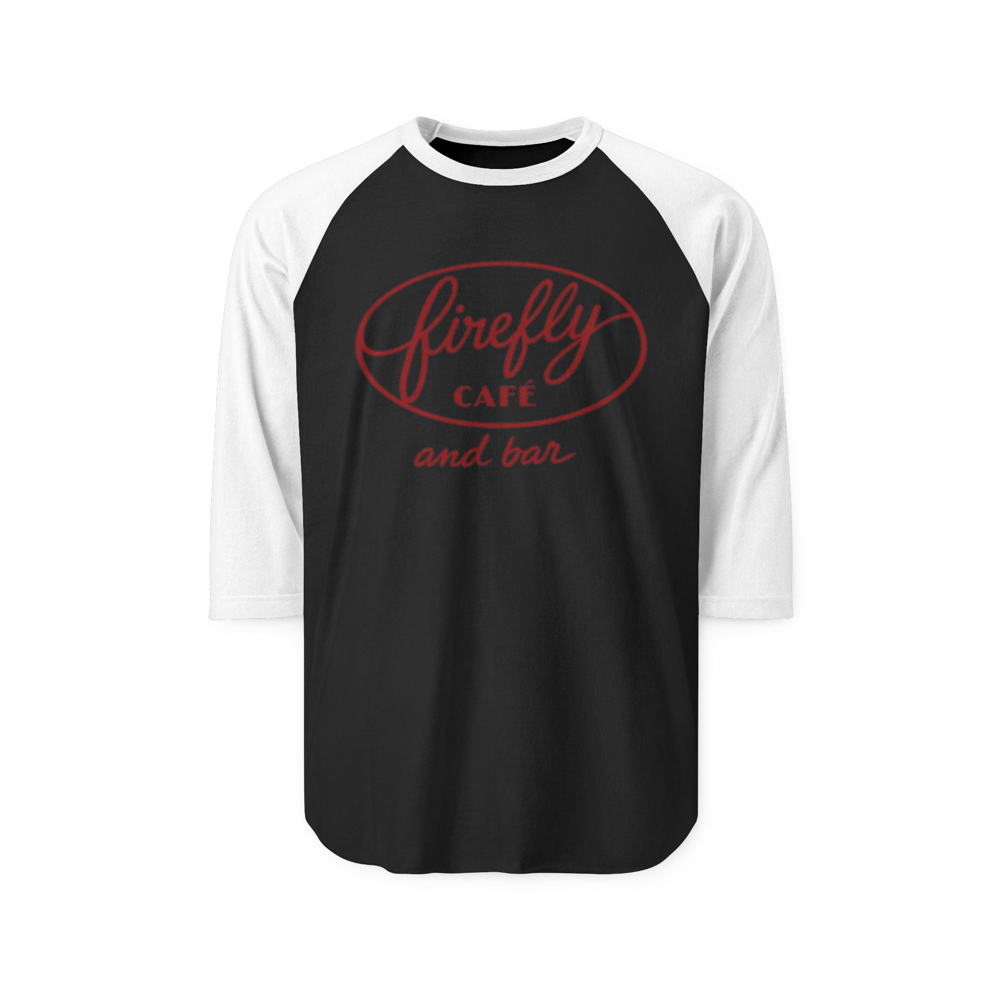 FIREFLY CAFE and bar - Baseball Shirt