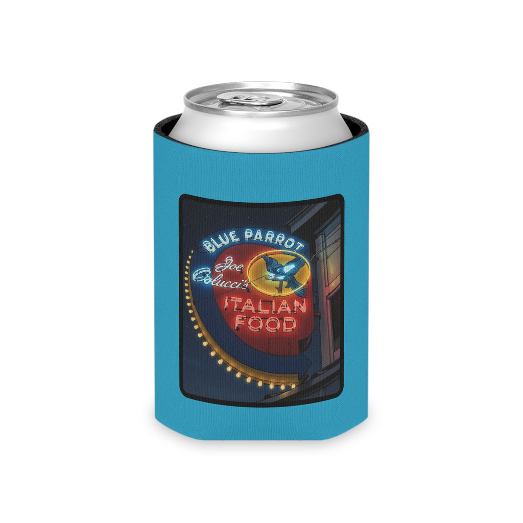 Blue Parrot Can Cooler —  Native303 Vintage Denver