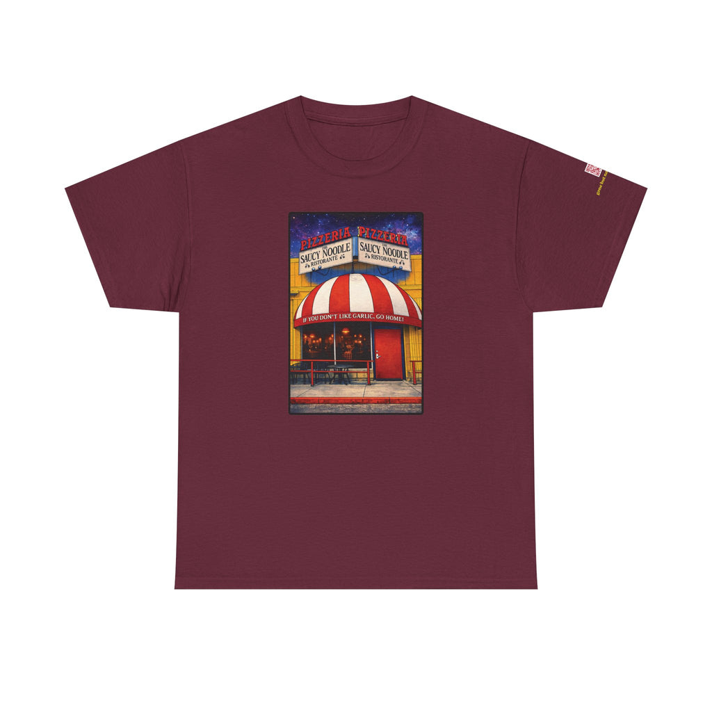The Saucy Noodle - Garlic - vintage Denver gear
