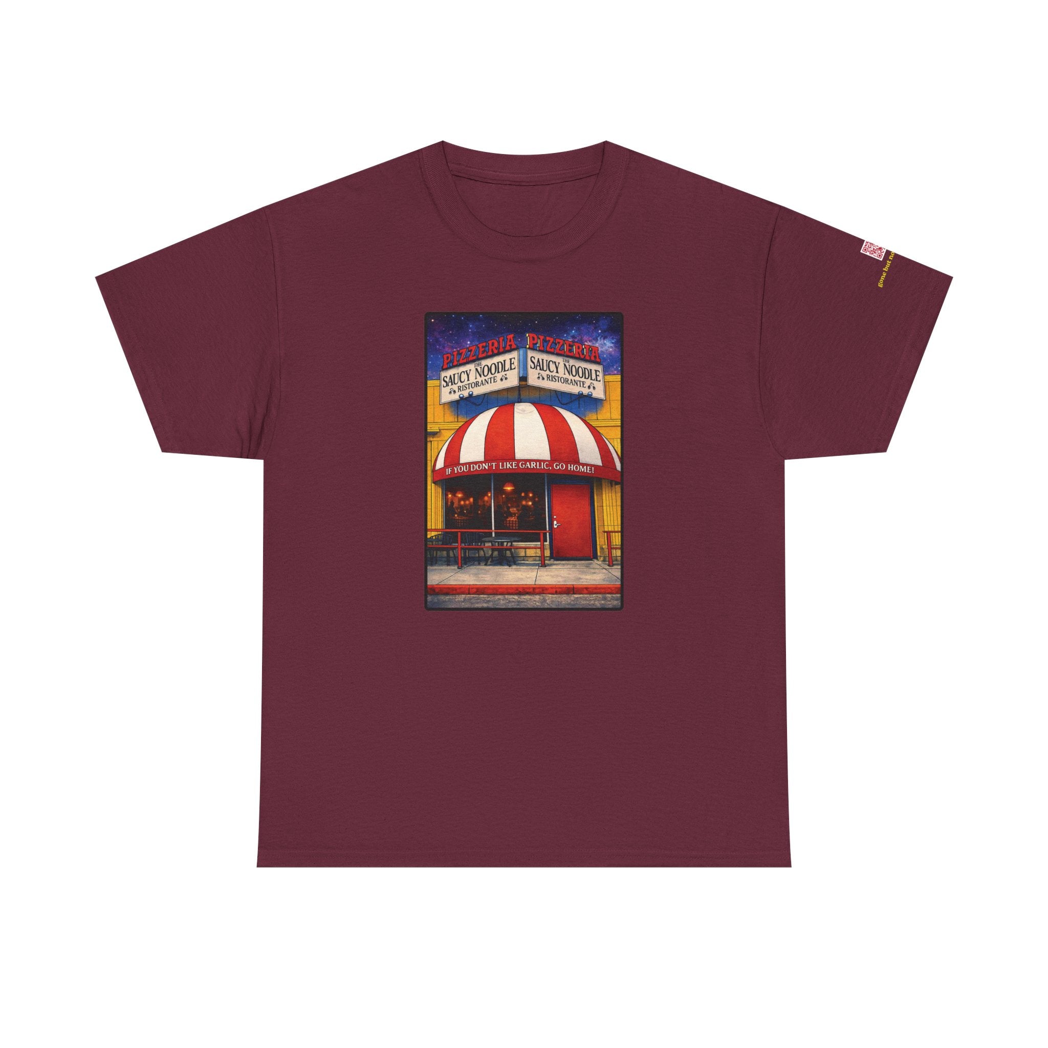 The Saucy Noodle - Garlic - vintage Denver gear