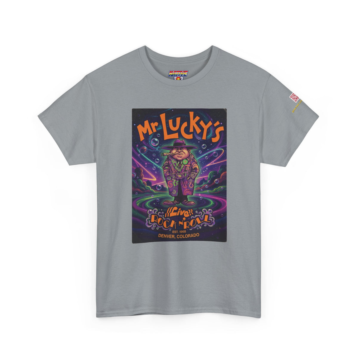 Mr Luckys black light acid trip - vintage Metro Denver gear