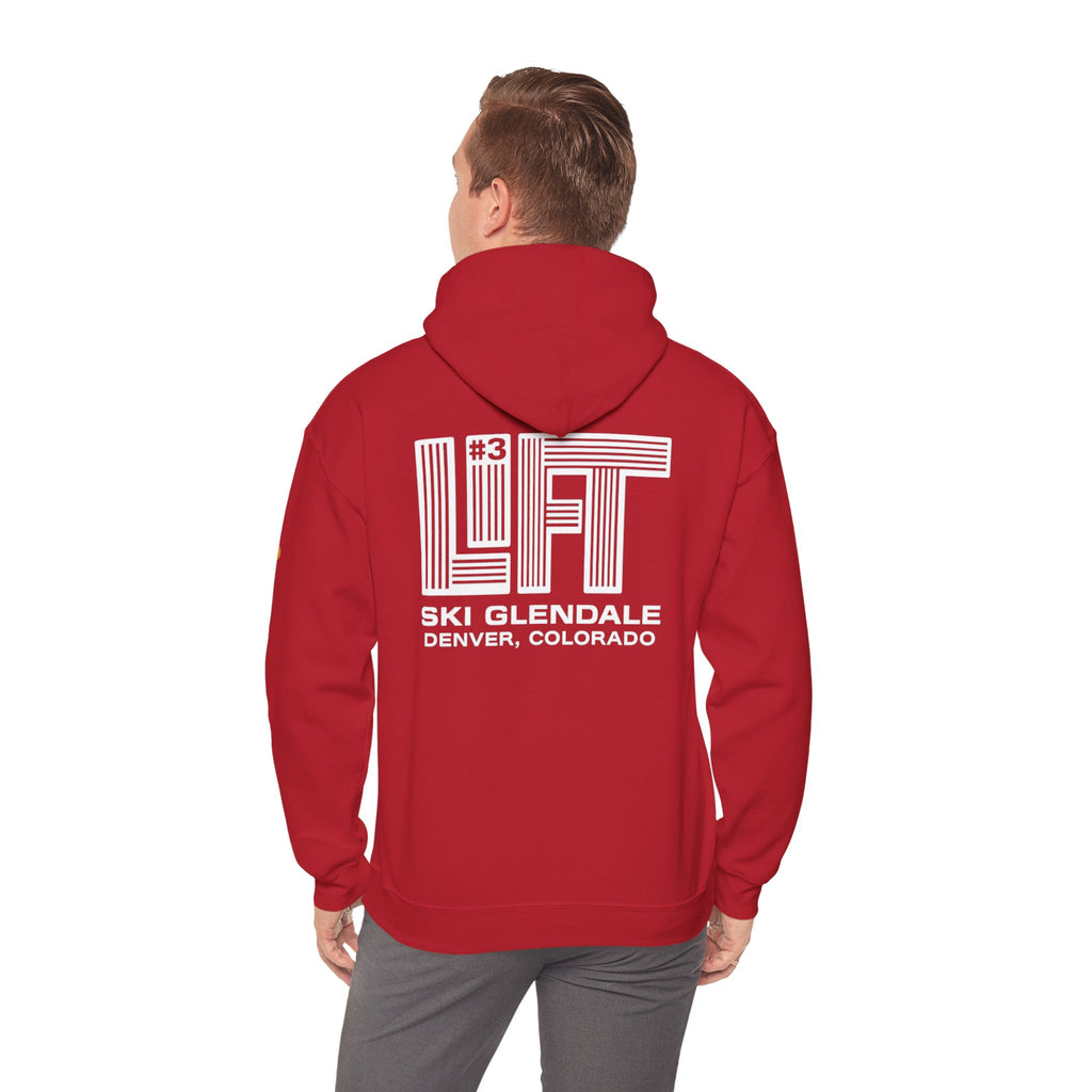 LIFT - SKI GLENDALE | Unisex Heavy Blend™ Hooded Sweatshirt