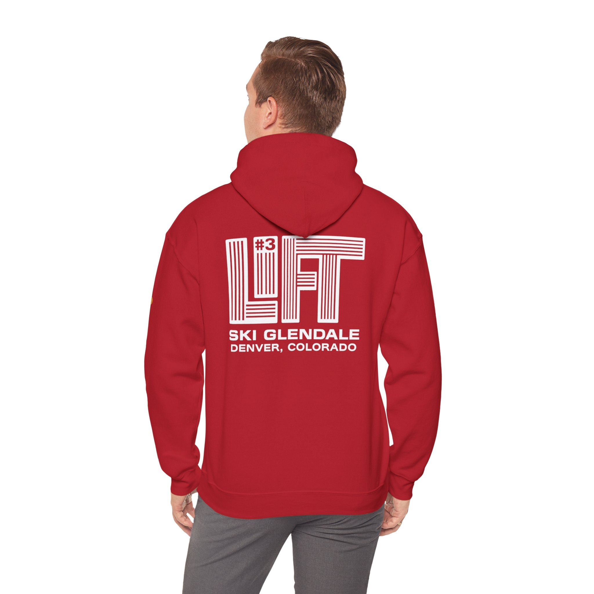 LIFT - SKI GLENDALE | Unisex Heavy Blend™ Hooded Sweatshirt