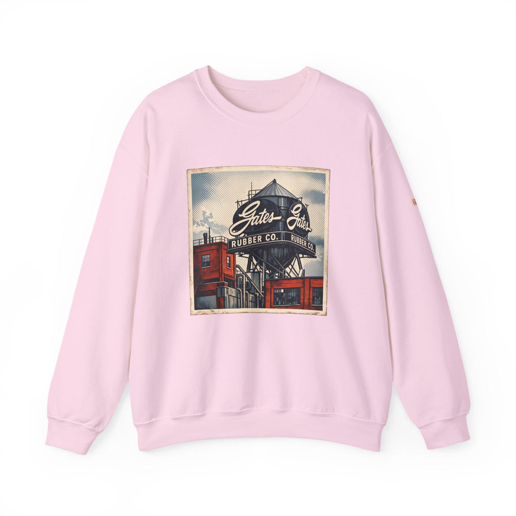 Gate's Rubber Company water tower | Native303 Sweatshirt