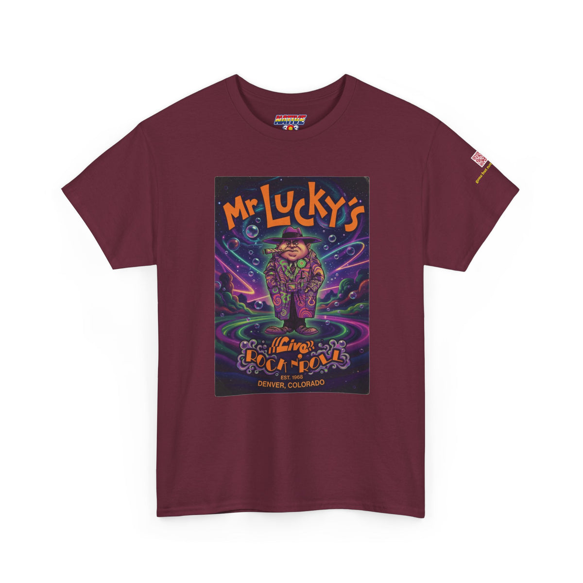 Mr Luckys black light acid trip - vintage Metro Denver gear