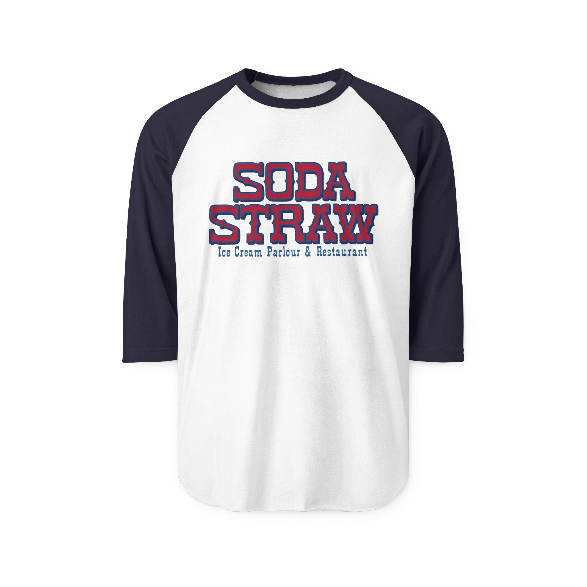 SODA STRAW | Retro Baseball Tee