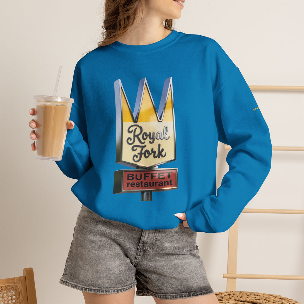 Royal Fork restaurant hi resolution digital style  | Native303 Sweatshirt
