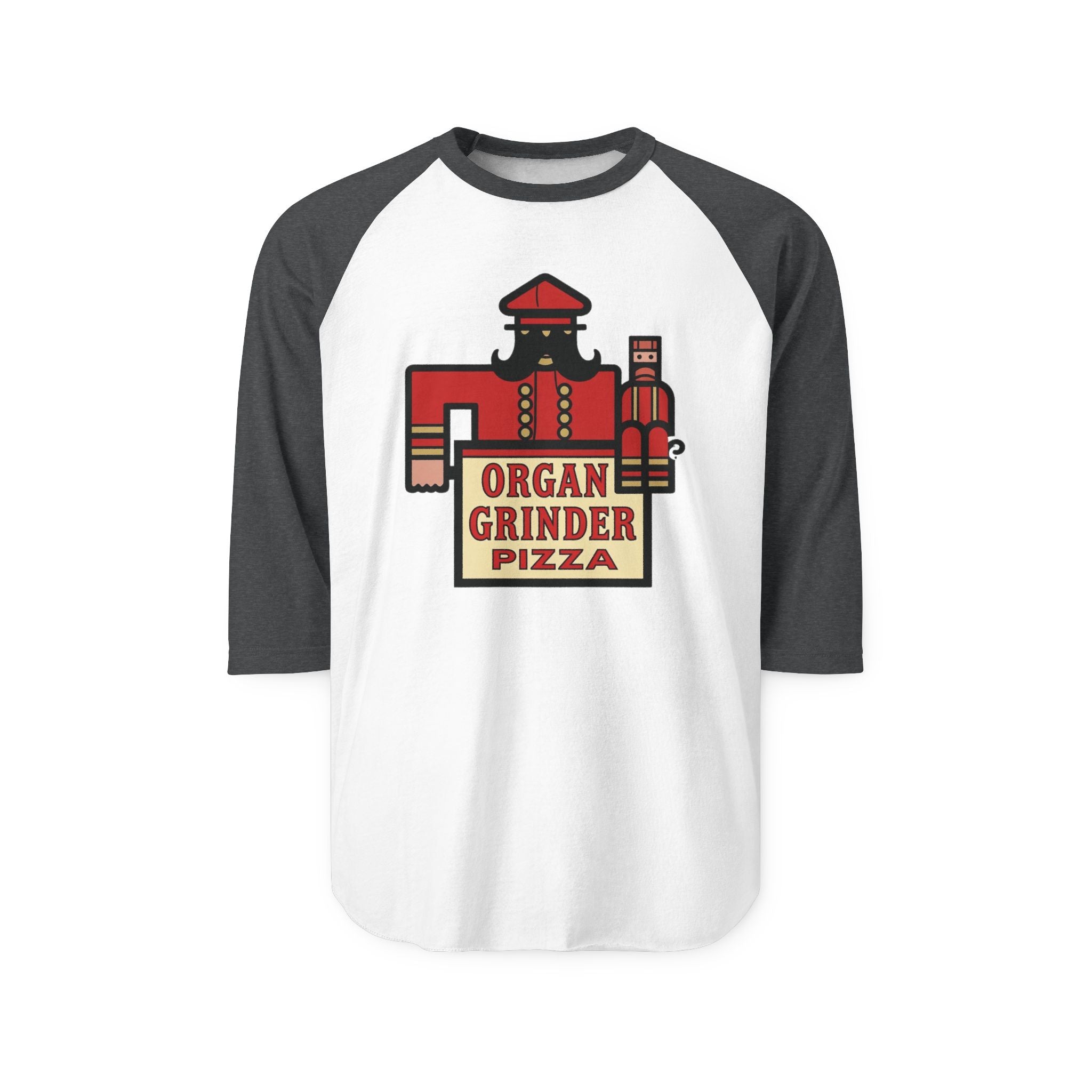 ORGAN GRINDER RESTAURANT | Retro Baseball Tee
