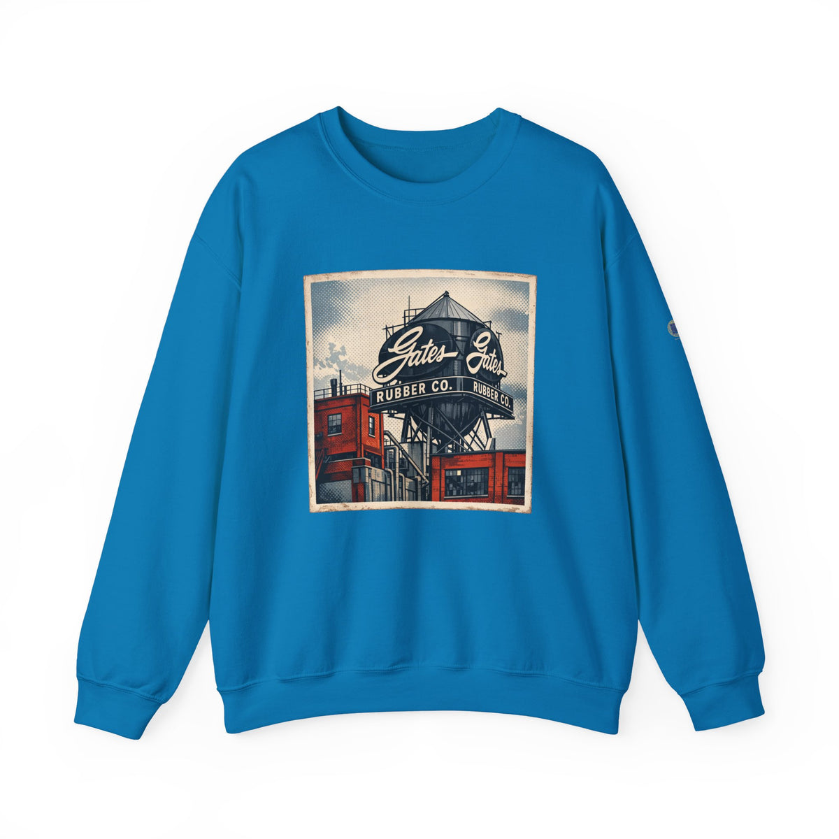 Gate's Rubber Company water tower | Native303 Sweatshirt