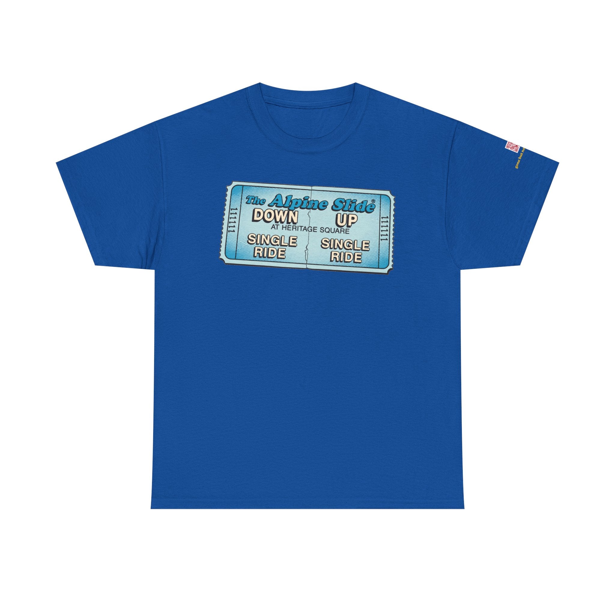 Alpine Slide comic style design- vintage Denver gear
