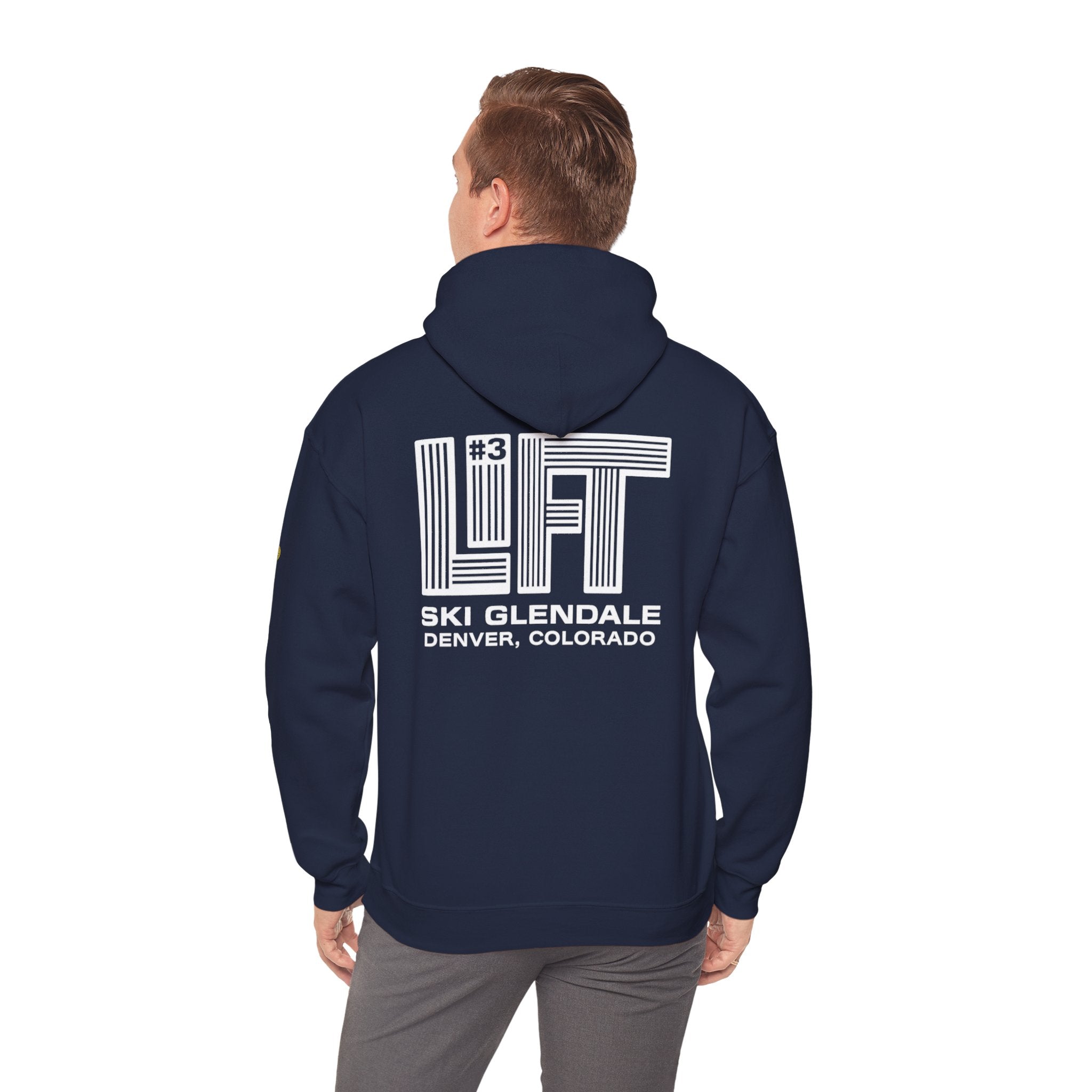 LIFT - SKI GLENDALE | Unisex Heavy Blend™ Hooded Sweatshirt