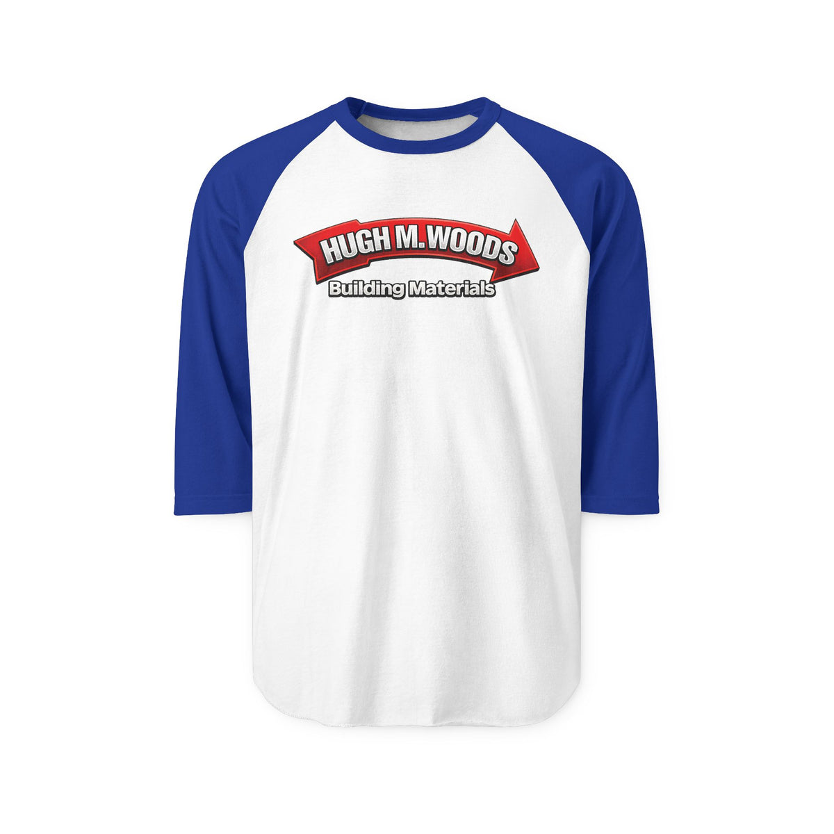 HUGH M WOODS | Retro Baseball Tee