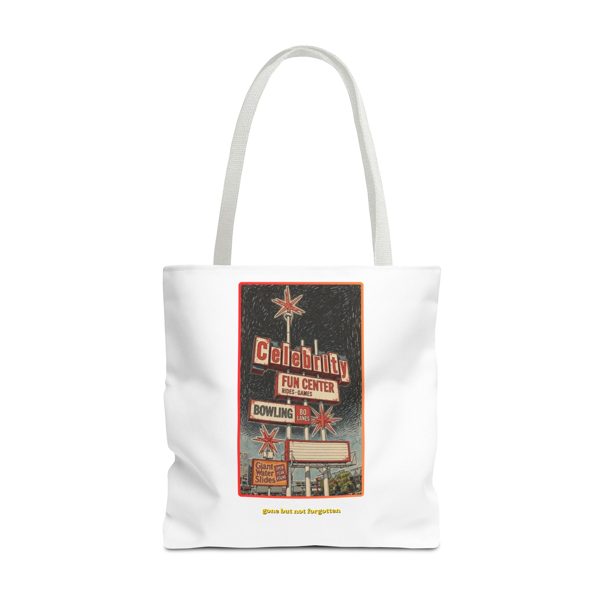 Celebrity Fun Center (pencil drawing) Tote