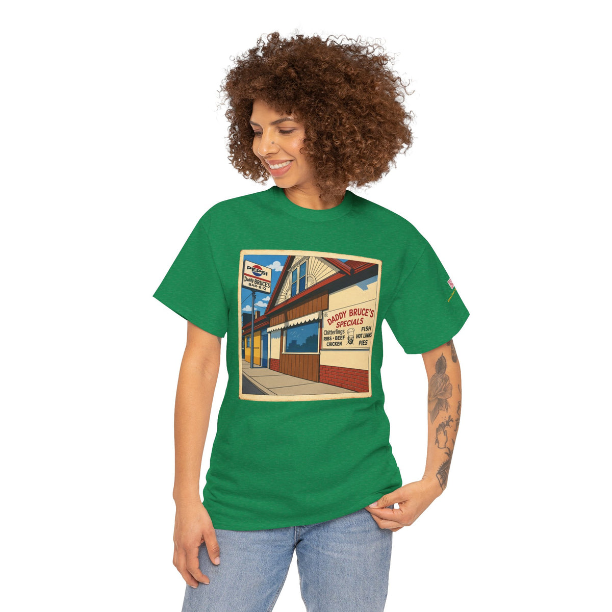 Daddy Bruce's BBQ - vintage Metro Denver gear