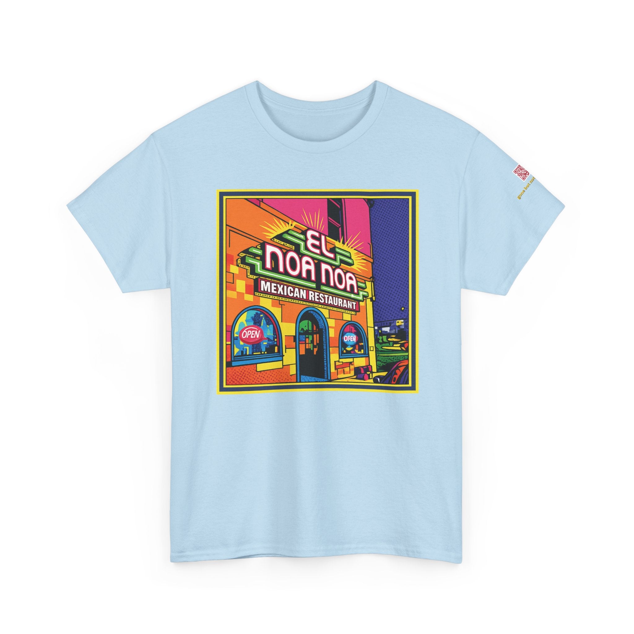 El Noa Noa -neon- Mexican restaurant - vintage Denver gear