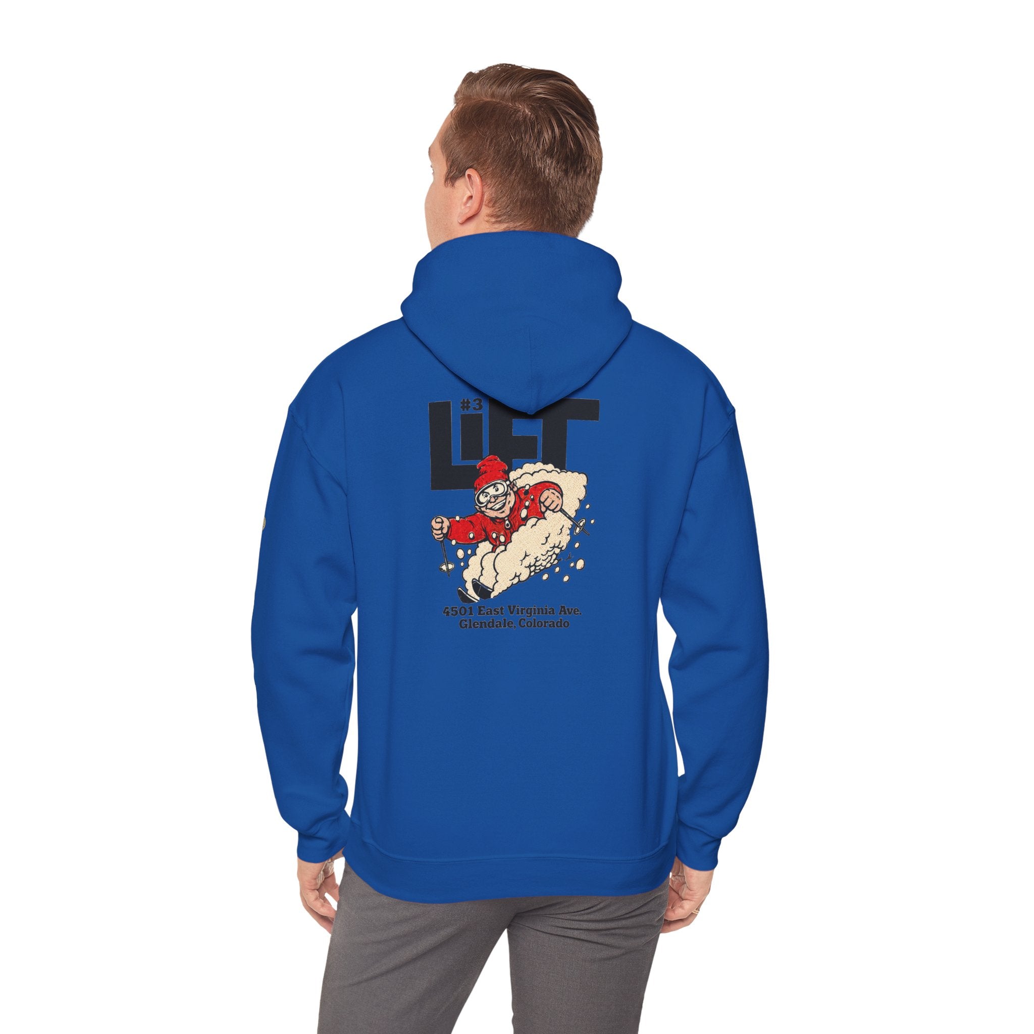 LIFT SKI GLENDALE | Unisex Heavy Blend™ Hooded Sweatshirt