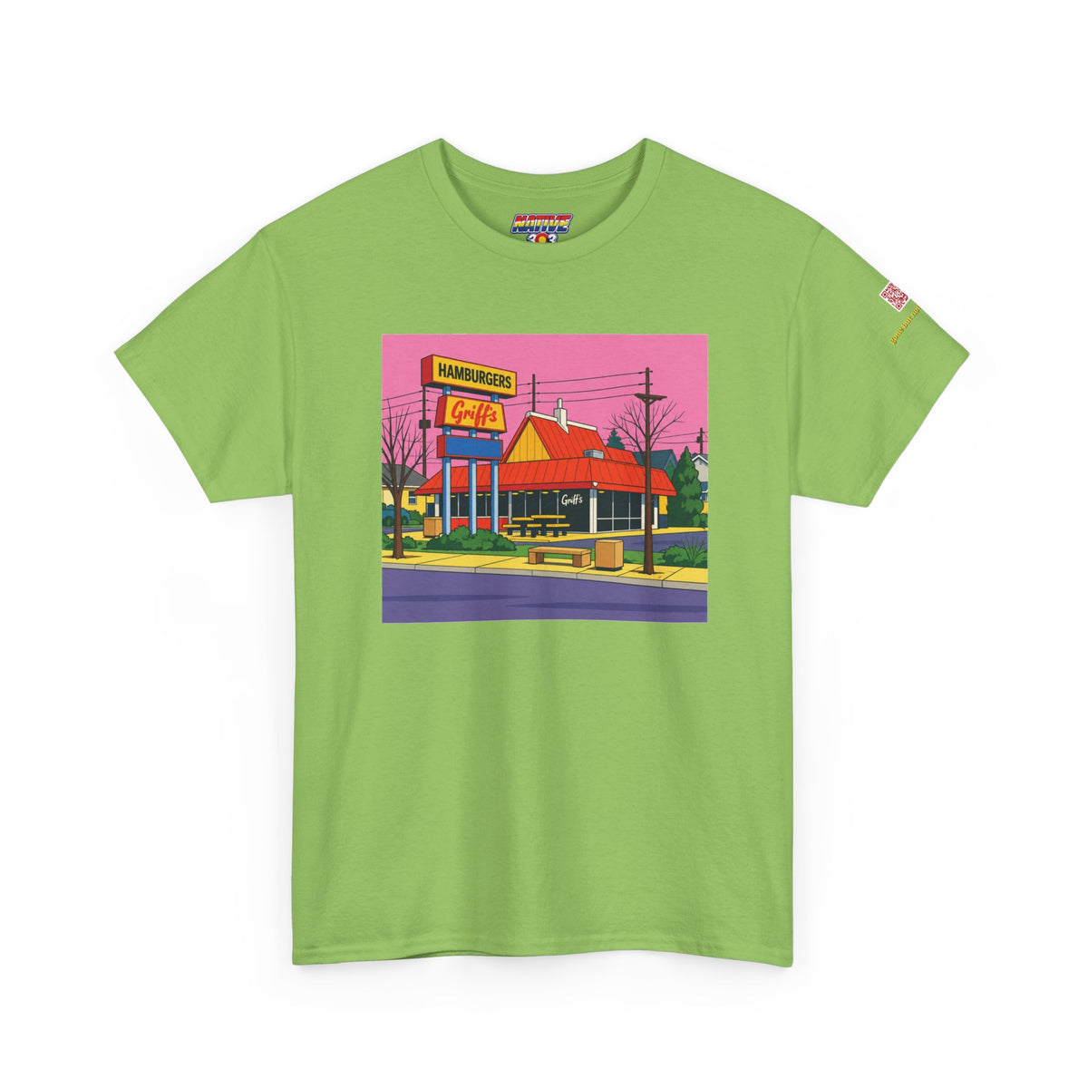 Griff's cartoon style - vintage Denver gear