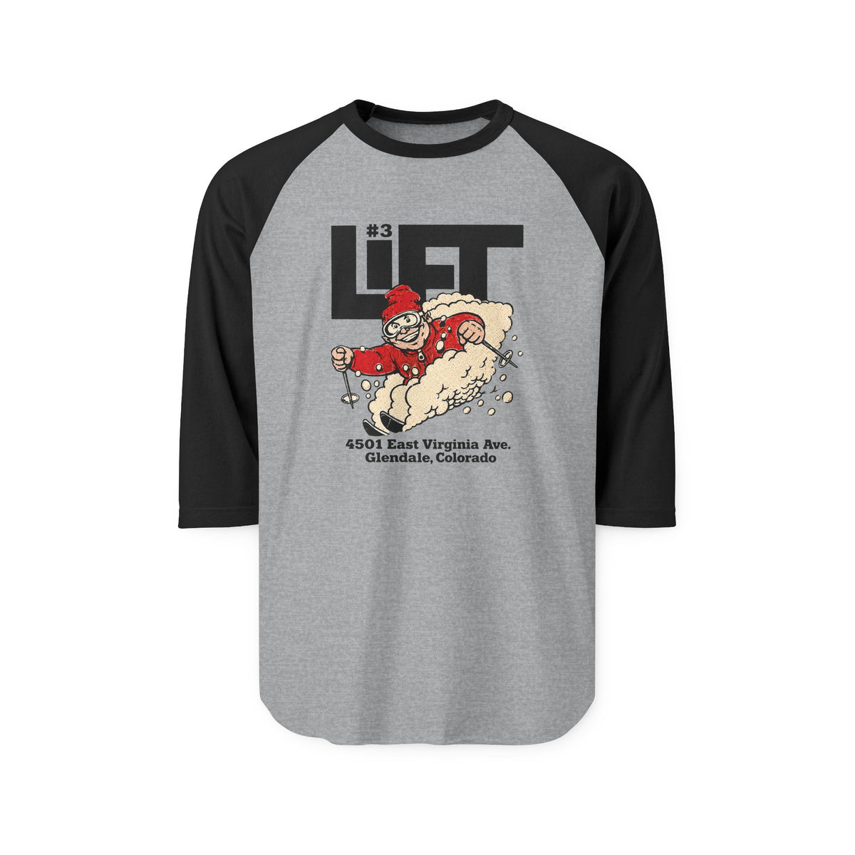 THE LIFT #3 | Retro Baseball Tee