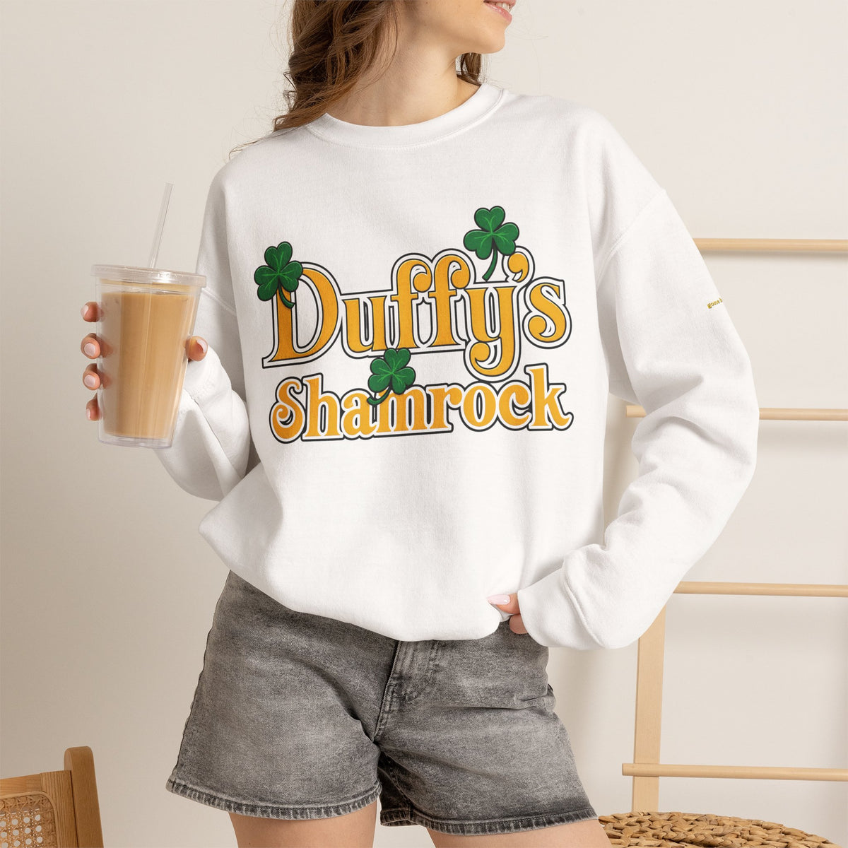 Duffy's Shamrock logo | Native303 Sweatshirt