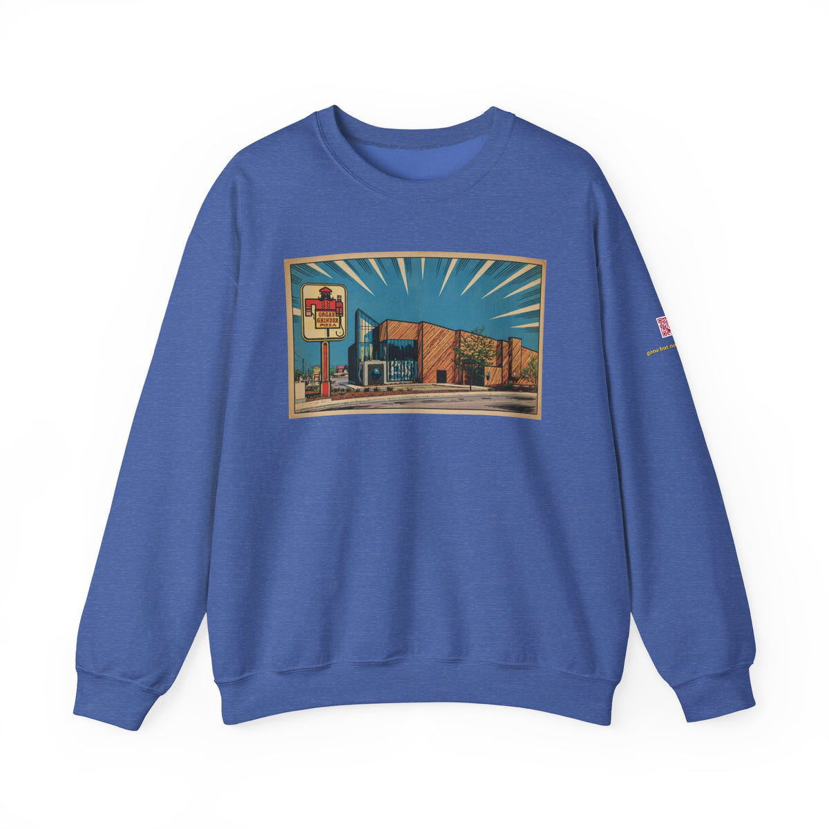 Organ Grinder - comics style | Native303 Sweatshirt