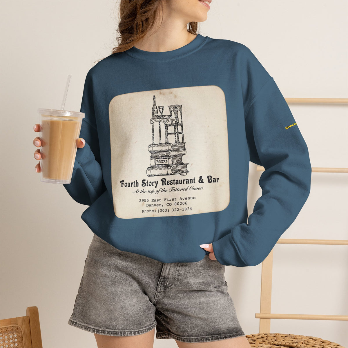 Fourth Story Restaurant and Bar | Native303 Sweatshirt
