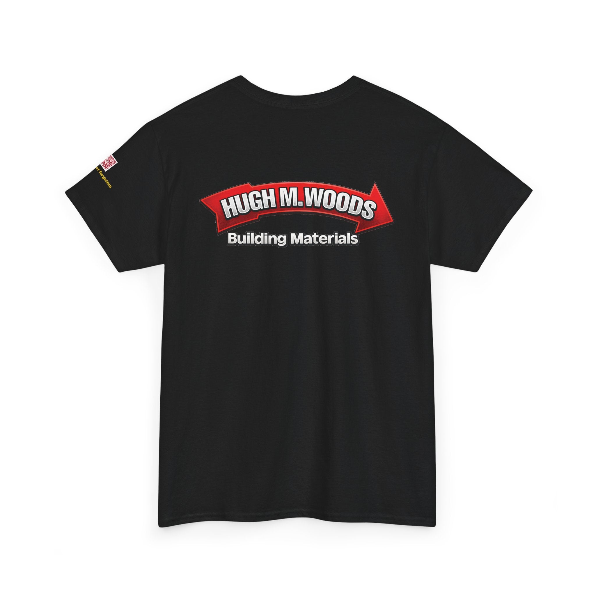 HUGH M WOODS logo - vintage Metro Denver gear