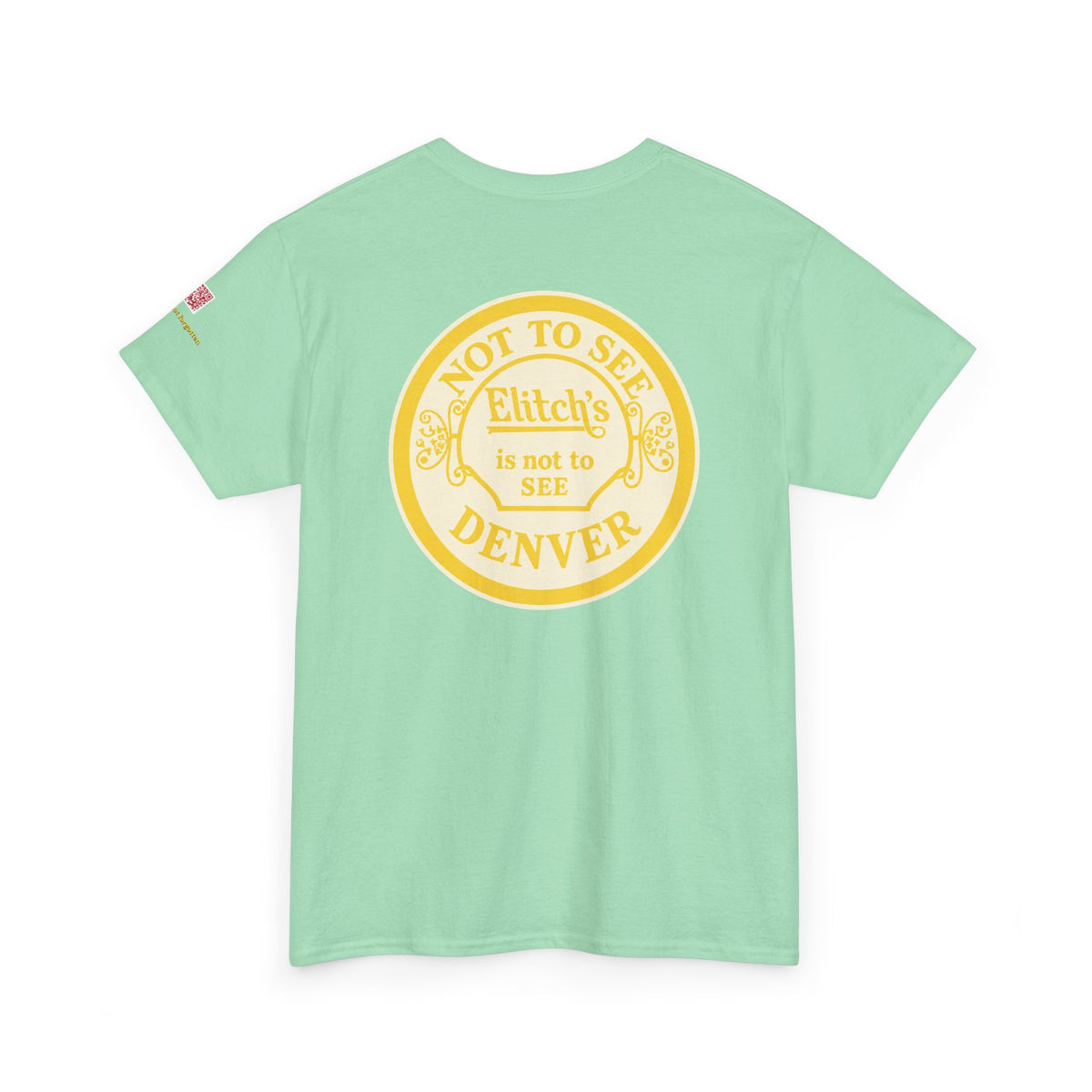 ELITCH GARDENS YELLOW - vintage Colorado gear