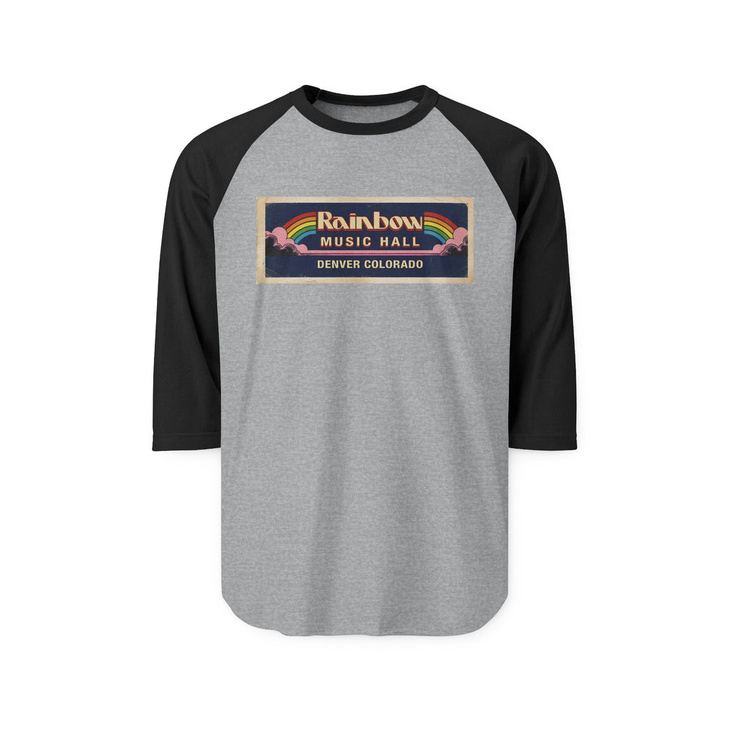 RAINBOW MUSIC HALL | Retro Baseball Tee