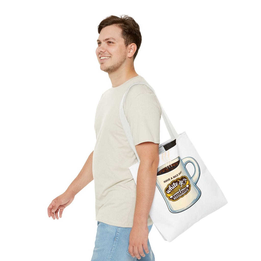 White Spot Mug Tote