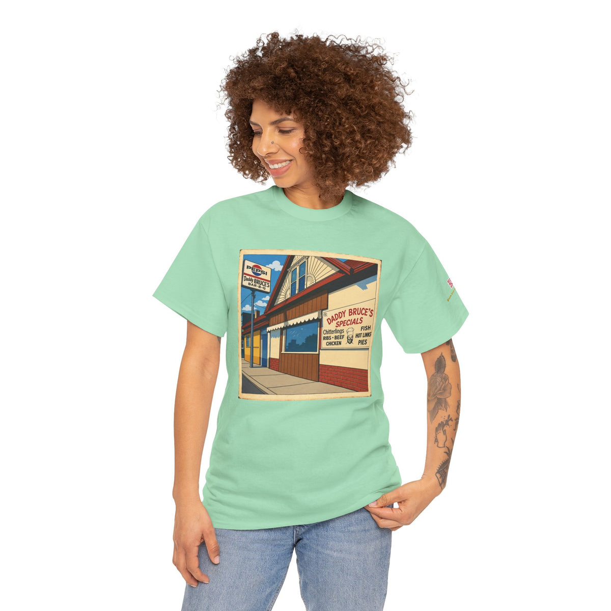 Daddy Bruce's BBQ - vintage Metro Denver gear